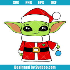 Baby Grogu Svg