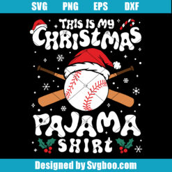 Baseball Chrismtas Svg