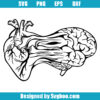 Brain and Heart Svg