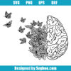 Butterfly and Brain Svg