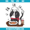 Cat Making Christmas Cookies Svg