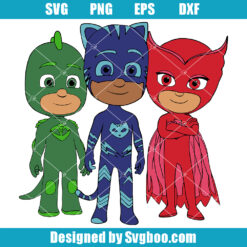 Catboy Owlette Gekko Svg