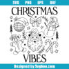 Christmas Vibes Svg