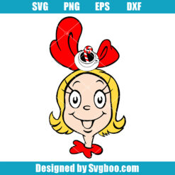 Cindy Lou Candy Cane Svg