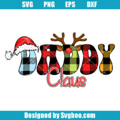 Daddy Claus Svg
