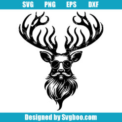Deer with Sunglasses Svg