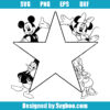 Disney Friends Star Svg