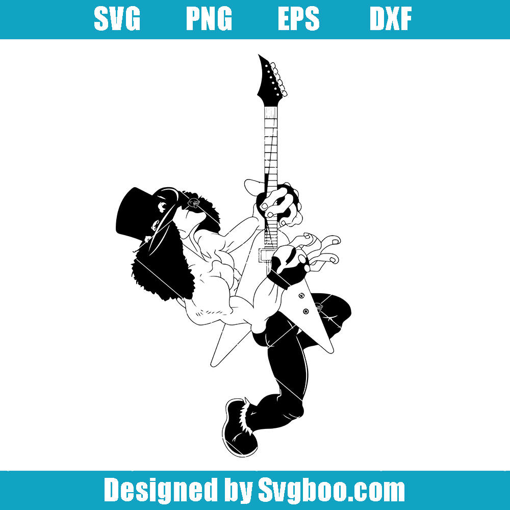 Electric Guitar Player Svg, Rock and Roll Svg, Electric Guitar Svg Electric Guitar Player Svg