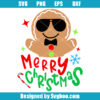 Merry Christmas Gingerbread Boy Svg