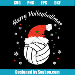 Merry Volleyballmas Svg