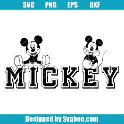 Mickey Family Trip Svg