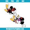 Mickey and Minnie Scuba Magic Svg