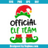 Official Elf Team Svg
