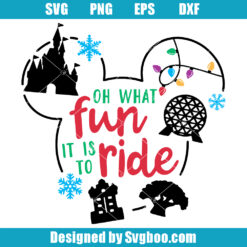 Oh What Fun It Is To Ride Svg