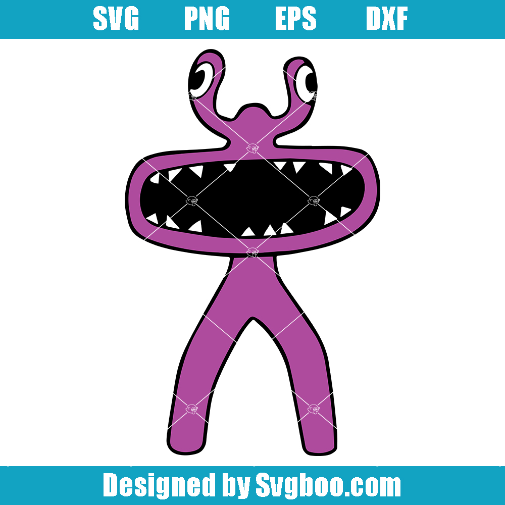 Pink Head Characters Svg, Game Character Svg, Pink Head Rainbow Friend Svg Pink Head Characters Svg