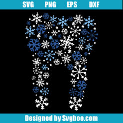 Snowflake Teeth Svg