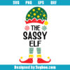 The Sassy Elf Svg