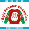 Ugly Sweater Champion Svg