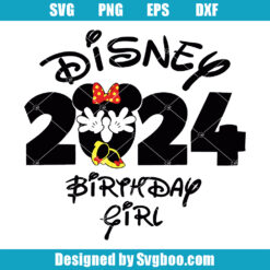 2024 Minnie Mouse Svg