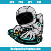 Astronaut DJ Svg