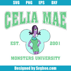 Celia Mae Monsters Univesity Svg
