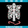 Christmas Skeleton Ribcage Svg