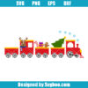 Christmas Train Svg