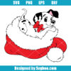 Dalmatian Merry Christmas Svg