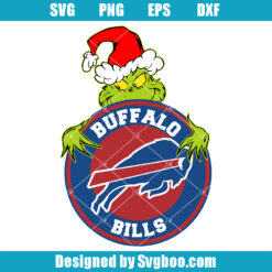 Grinch Buffalo Bills Football Svg
