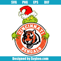 Grinch Cincinnati Bengals Football Svg