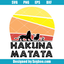 Hakuna Matata Svg
