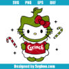 Hello Grinch Kitty Svg
