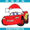 Lightning McQueen Christmas Cars Svg