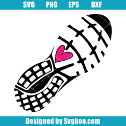 Love Running Svg