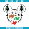 Mickey Disney Christmas Ho Ho Ho Svg