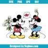 Mickey and Minnie Mouse Love Svg