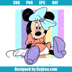 Minnie Mouse Was Surprised Svg