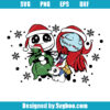 Nightmare Before Christmas Sally and Jack Svg