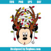 Reindeer Mickey Svg