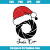 Santa Cam With Hat Svg