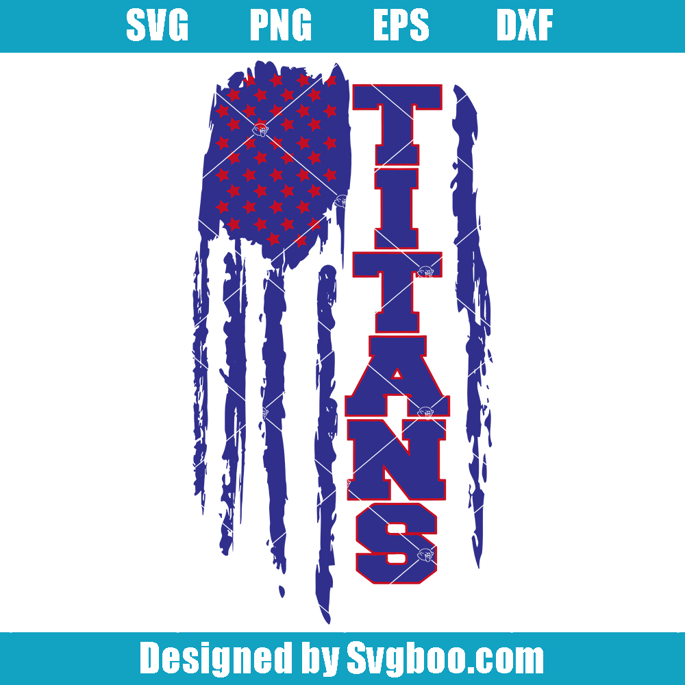 Titans Flag Svg, Titans Mascot Svg, Team Mascot Svg Titans Flag Svg