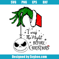 Twas The Night Before Christmas Svg
