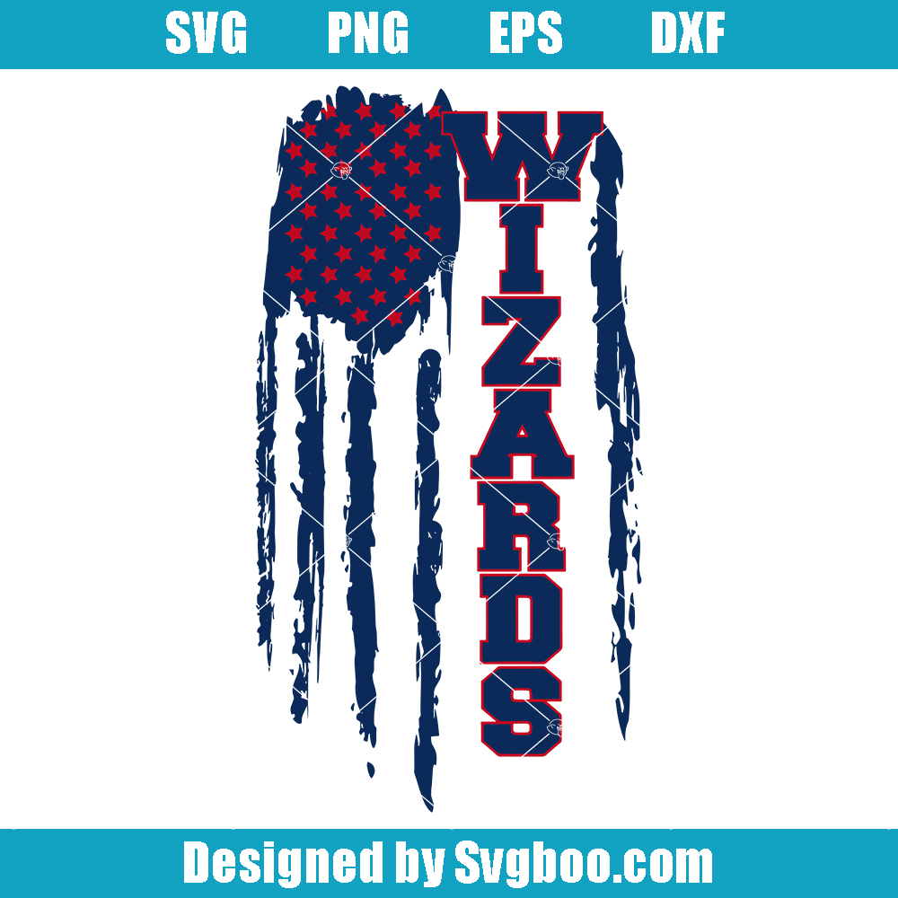 Wizards Flag Svg, Wizards Mascot Svg, Team Mascot Svg