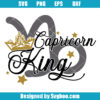 Zodiac Capricorn King Svg