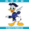 4th of July Donald Duck Svg