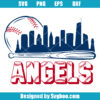 Angels Baseball Logo Svg