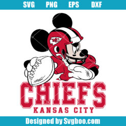 Chiefs Kansas City Mickey Mouse Svg