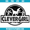 Clever Girl Svg