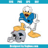 Donald Duck Carolina Panthers Svg