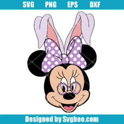 Easter Minnie Mouse Svg